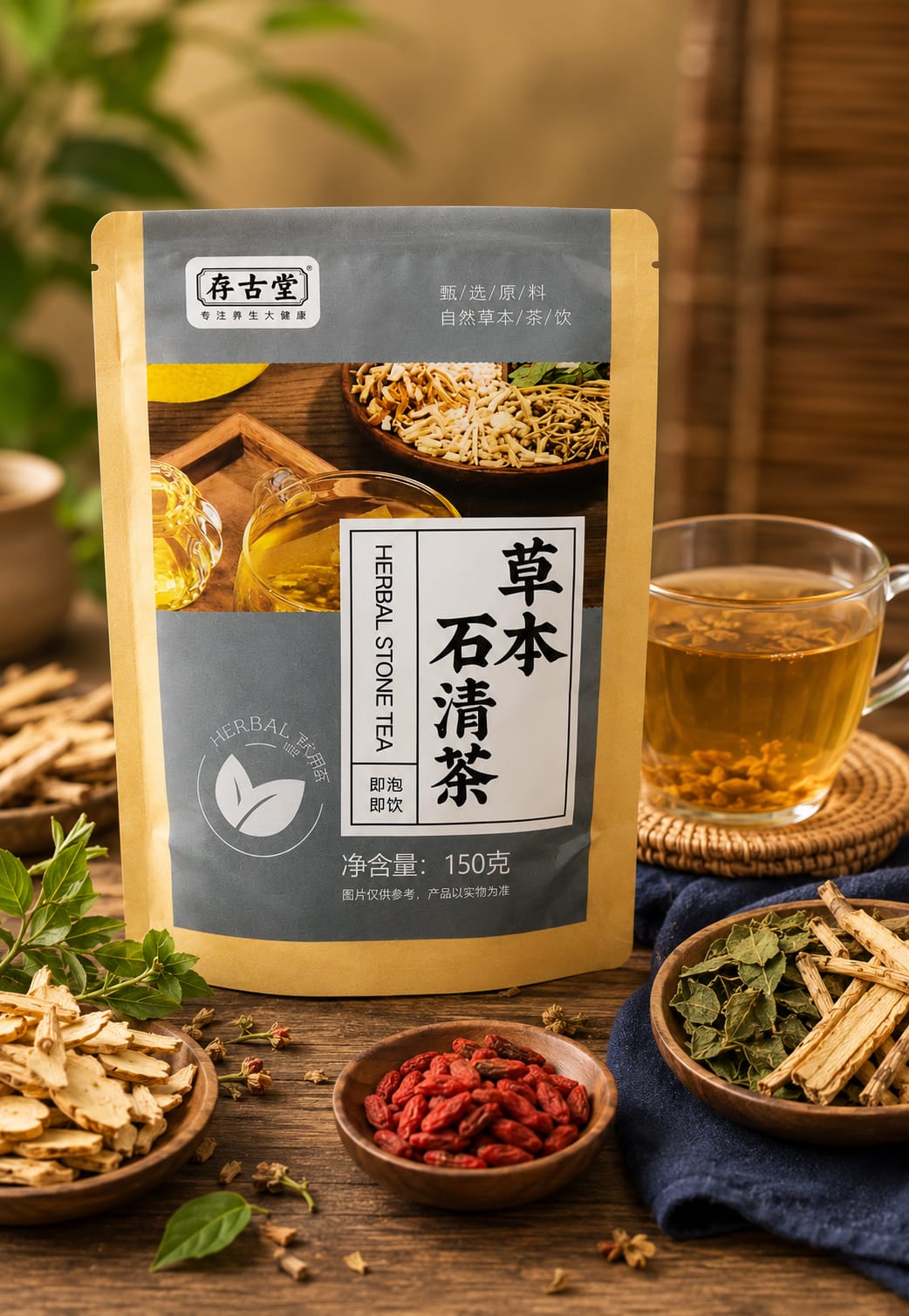 18-Herbs Ginseng Tea - 30 Tea Bags