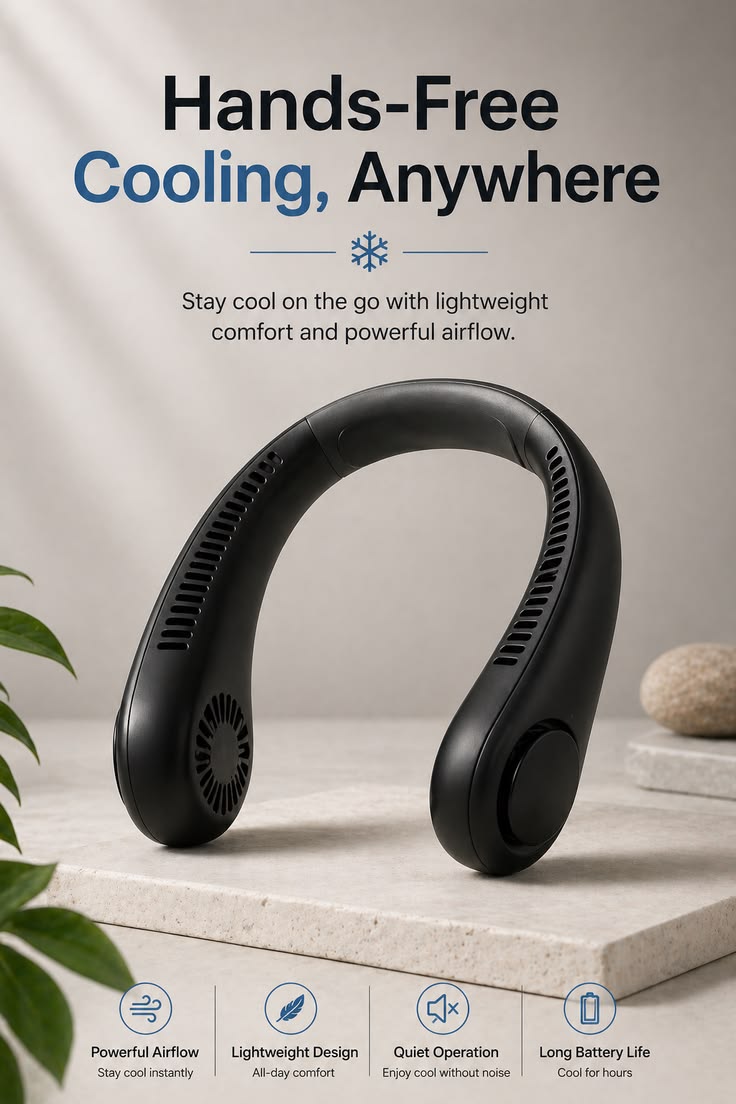 Portable Neck Fan